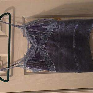 RYEGRASS BRAND WOMEN'S BLUE CAMI TOP SIZE MEDIUM